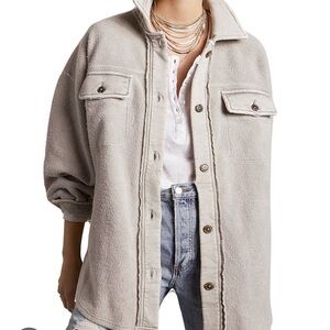 Free People Ruby Jacket in Stone